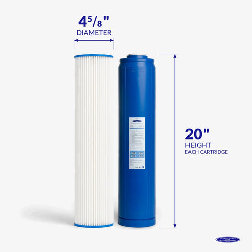 1500-2500 GPD Whole House RO Filter Pack