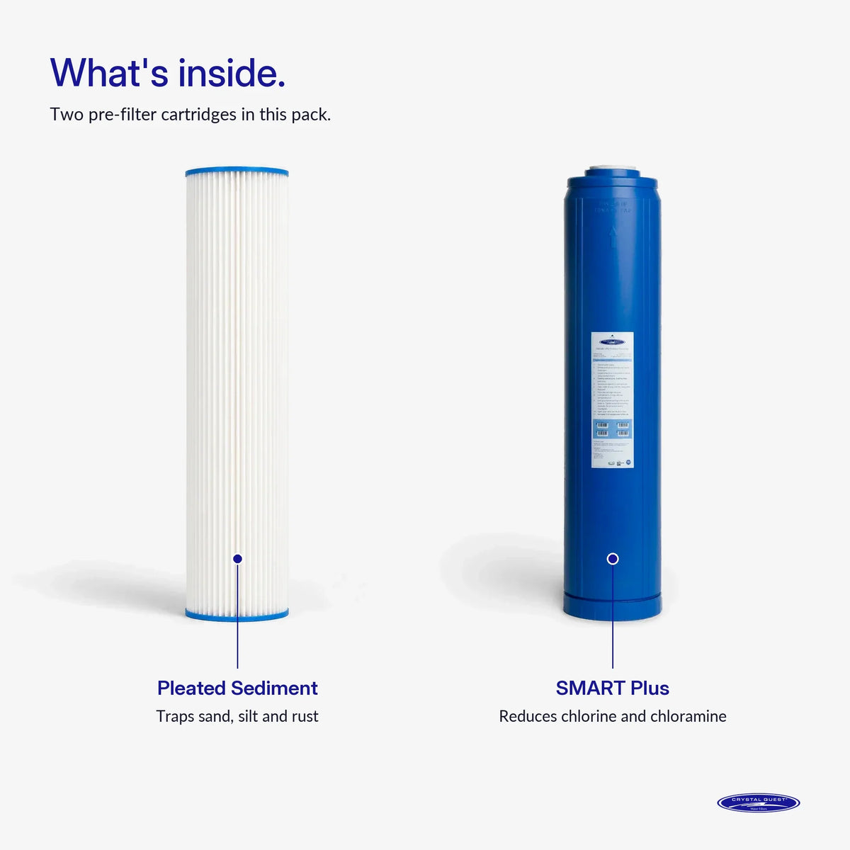 1500-2500 GPD Whole House RO Filter Pack