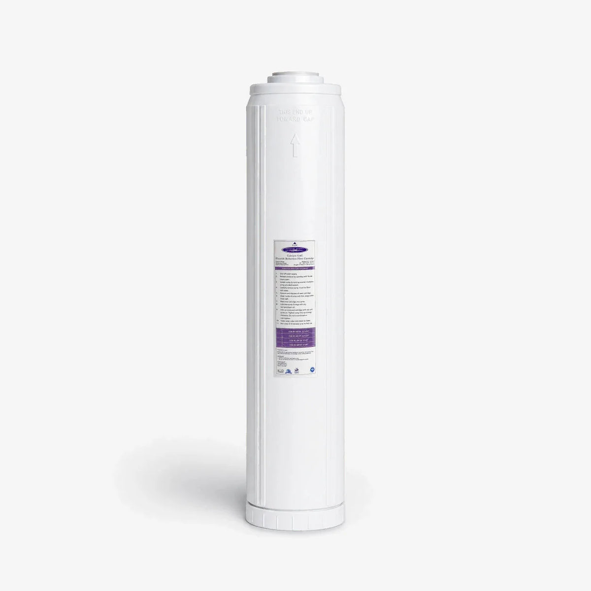 Calcium GAC Fluoride Reduction Filter Cartridge
