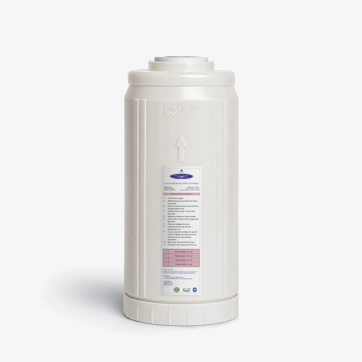 Arsenic Removal Filter Cartridge