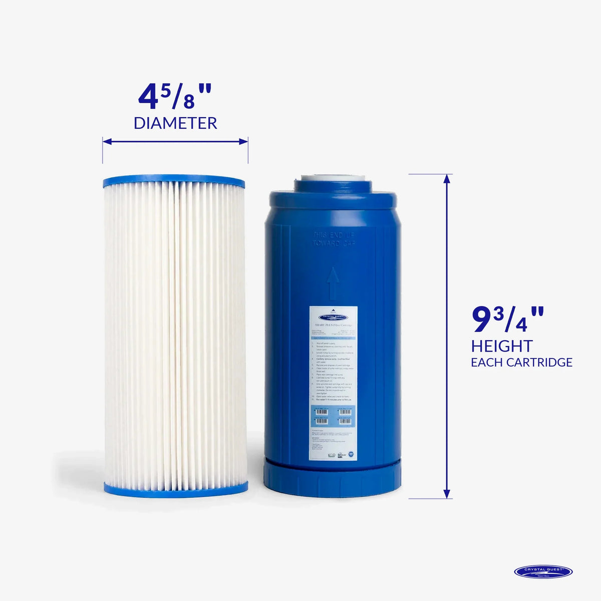 500-1000 GPD Whole House RO Filter Pack