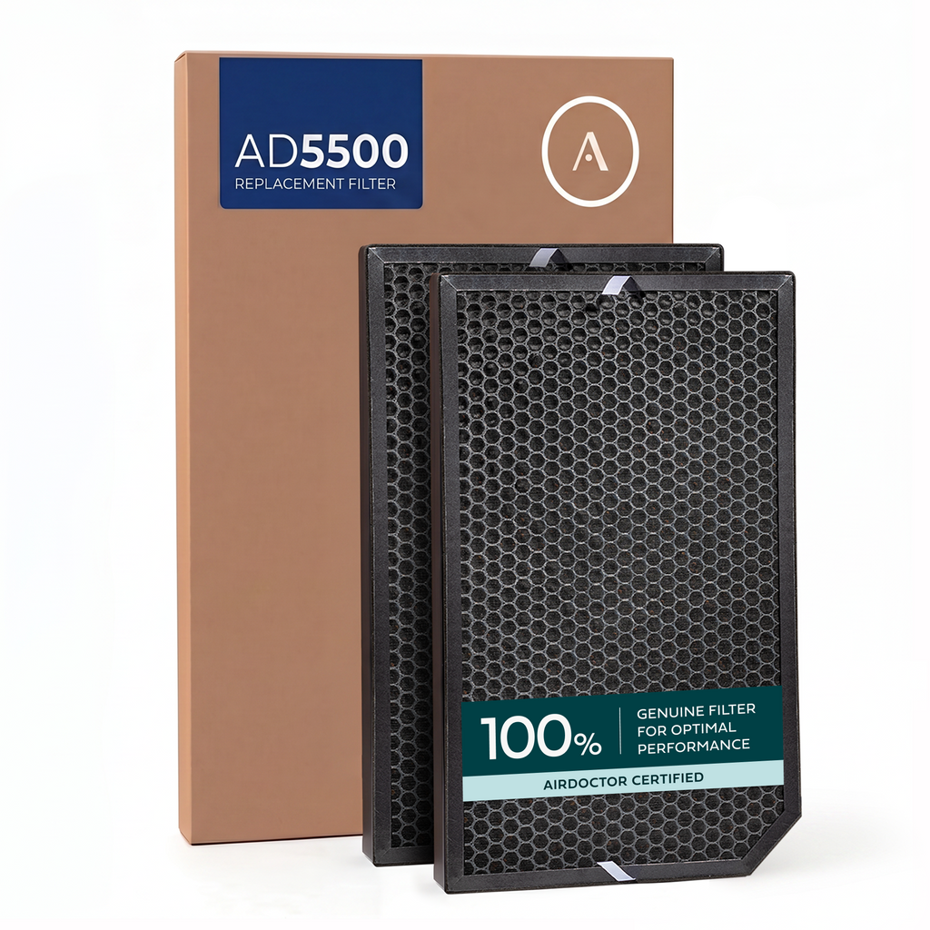 AirDoctor 5000 Series Premium Carbon/VOC Filters (2-Pack)