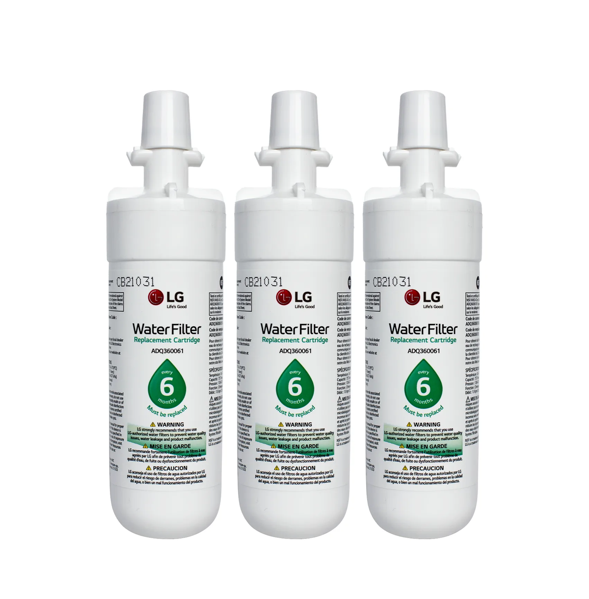 LG LT700P Refrigerator Water Filter ADQ36006101