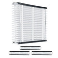 MERV 11 Electrostatic Pleated Air Filters 4-Pack for HVAC Furnace - White