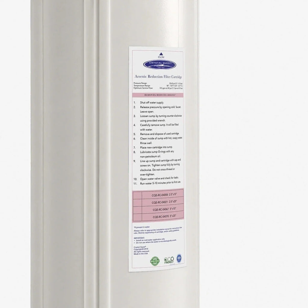 Arsenic Removal Filter Cartridge