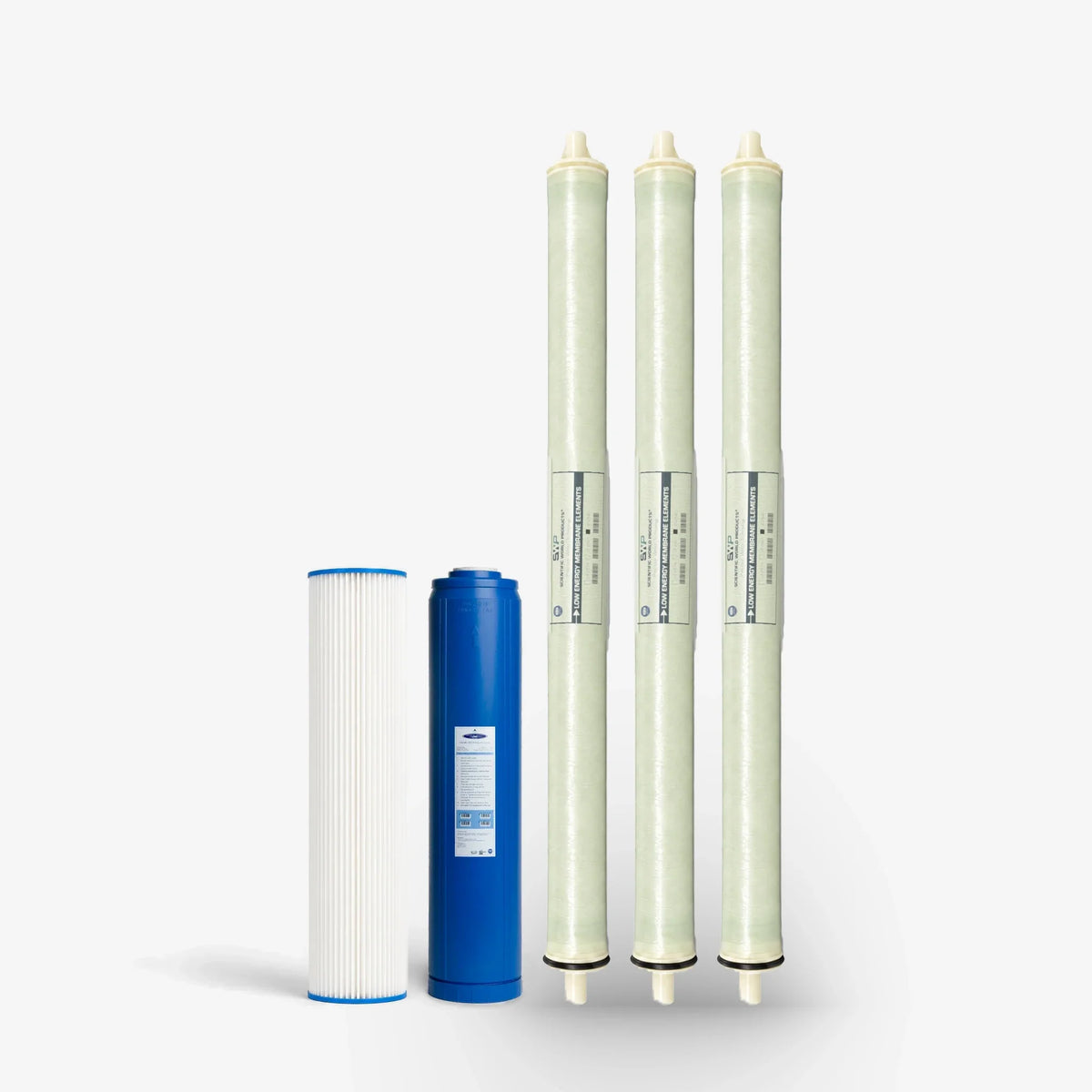 1500-2500 GPD Whole House RO Filter Pack