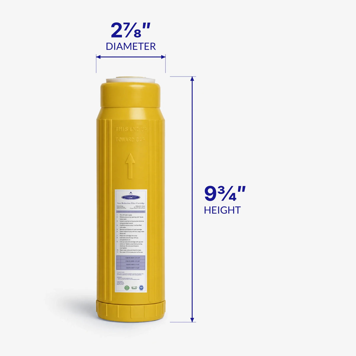 Iron Filter Cartridge