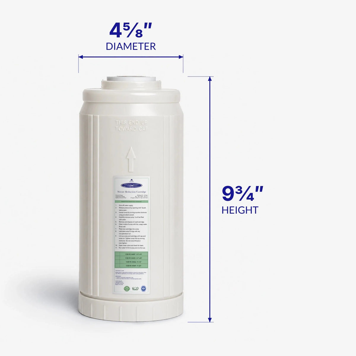 Nitrate Removal Filter Cartridge