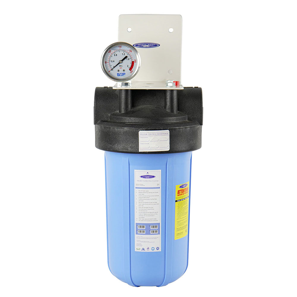 Compact Whole House Water Filter, Arsenic Removal (2-4 GPM | 1-2 people)