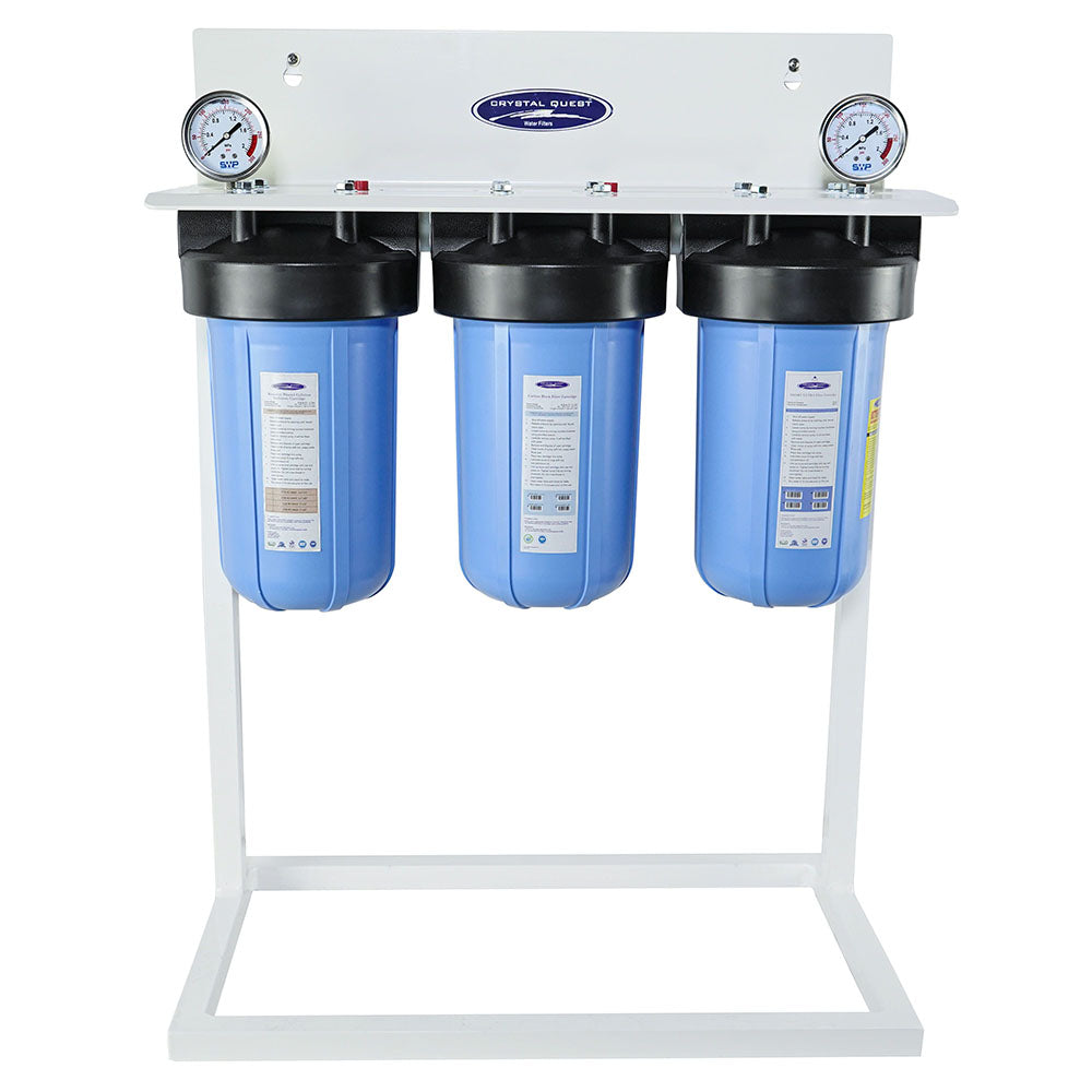 Compact Whole House Water Filter, Arsenic Removal (2-4 GPM | 1-2 people)